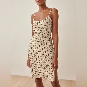 Reformation off-white Rhea Minidress